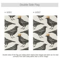 thumbnail image 3 of Blackbirds with Crown Garden Flag 28X40 Double Sided Yard Flags for Outside Outdoor All Seasonal Decoration, 3 of 6