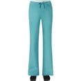 thumbnail image 1 of core by maevn Women's Flare Leg Scrub Pants, Black, 1 of 1
