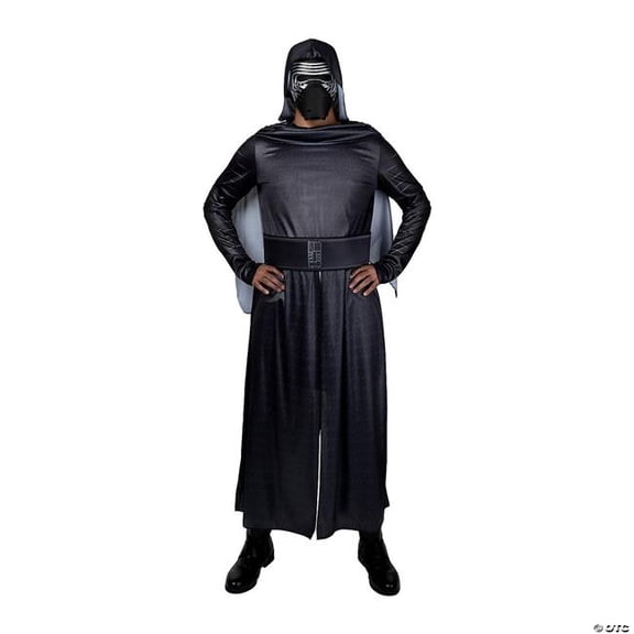 Star Wars Men's Kylo Ren The Force Awakens Halloween Costume Suit - Black Large