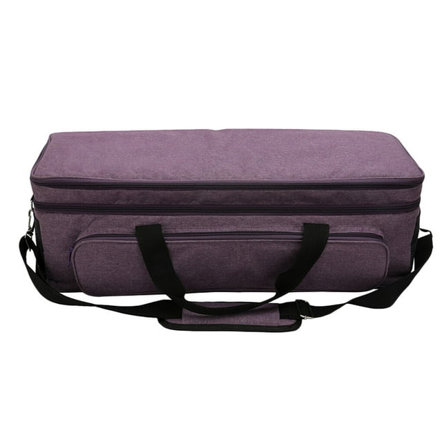 Maoww Machine Carrying Bag Folding Waterproof Handbag Multipurpose Durable Simple Style Large Capacity Bags Container Camping Purple