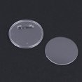 thumbnail image 5 of Mutmorningal 30pcs Transparent Badge Accessory Acrylic Brooches Accessories Simple Emblem Accessory (Round Diameter 60mm), 5 of 10
