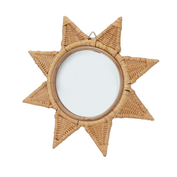 Rattan Woven Wall MirrorRattan Wall Mirror 8 Star Rattan Wall Mirror Decorative Wall Mirror Built to Last