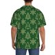 thumbnail image 3 of Balery Christmas (2) Camisa Casual de Manga Corta con Botones para Hombre, Texturizada, Estilo Cubano, para Playa, Verano-XX-Large, 3 of 5