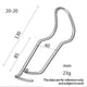 thumbnail image 5 of Conector De Abrazadera De Fijación De Soporte De Tubería, Hebilla De Clip De Alambre De Resorte De Presión De Acero, Hardware De Construcción De Invernadero De Jardín Vogacara TO005291-01, 5 of 6