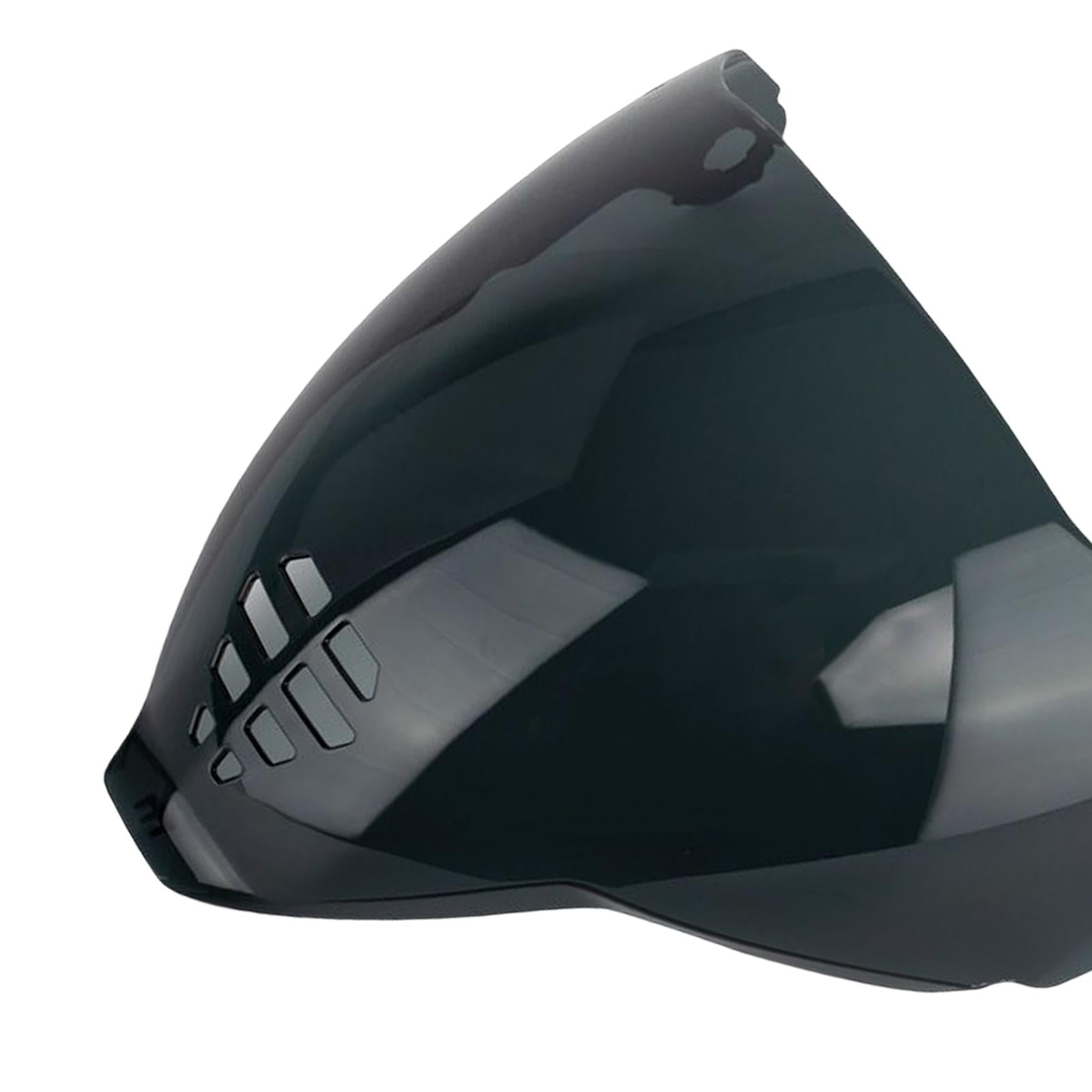 Wzmzjy Helmet Visor Shield Full Face Shield for Icon Helmet Durable Dark Brown