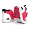thumbnail image 5 of ikiki Panda Bear Squeaky Toddler Shoes | Dark Pink, 5 of 10