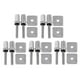 thumbnail image 1 of 5x Bulk 2 Fin Screw \u0026 Sliding Plate, Reemplazo de Junta Tórica - Universal para Longboard, , Paddleboard kusrkot Tornillo de aleta de acero inoxidable, 1 of 8