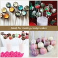 thumbnail image 7 of 200 Pack Lollipop Making Tools,Bexikou White Lollipop Sticks Cake Sticks,Paper Cake Pop Sticks for Making Cake, Lollipop, Hard Candy, Chocolates, Cookies, 7 of 7
