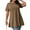 1# Coffee, variant on LANREMON Tunic Tops for Women Summer Short Sleeve Oversized Blouses Casual Loose Fit Round Neck Plus Size Tee Shirts XL