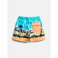 thumbnail image 2 of Wonder Nation Boys Printed Swim Trunks, Sizes 4/5-18 & Husky, 2 of 3