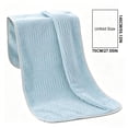 thumbnail image 3 of Microfiber Coral Fleece Bath Towel, Ultra Soft, Highly Absorbent, Quick Drying, 140x70cm, Hanging Loop, 3 of 6