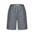 thumbnail image 4 of Pantalones Ligeros de Yoga para Mujeres de Cintura Alta Pantalones Cortos de Color Sólido, Uso Deportivo de Fitness Suave para Tenis Y Baile, 4 of 8