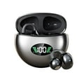 thumbnail image 2 of Kugisaki Clip On Wireless Earbuds Intelligent Color Screen Bluetooth 5.3 Headphones Lightweight Comfort Sport Earbuds for Running Fitness, 2 of 6