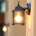 thumbnail image 2 of Aplique de Pared Retro para Exteriores, para Villa, Jardín, Porche, Iluminación Impermeable, Patio, Pasillo, Balcón, Luminarias Vintage E27., 2 of 5