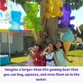 thumbnail image 2 of 4E's Novelty 6 Pack Inflatable Gummy Bears - 24'' Large Gummy Bear Party Decorations, Candyland Theme Decor, 2 of 8