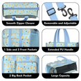 thumbnail image 3 of Teacher Tote Bag,Cute Shiba Inu Teacher Utility Tote Bag,Large Work Tote Bags for Women with Multiple Pockets,Top Zipper Closure,13.8x10.6x6.7 Inch, 3 of 5