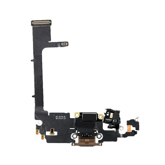 Replacement Charging Charge Port Flex Cable Compatible With Apple iPhone 11 Pro (A2160) - Gold (Aftermarket Quality)