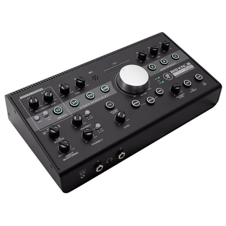 Mackie Big Knob Studio + Plus Studio Monitor Controller Interface+