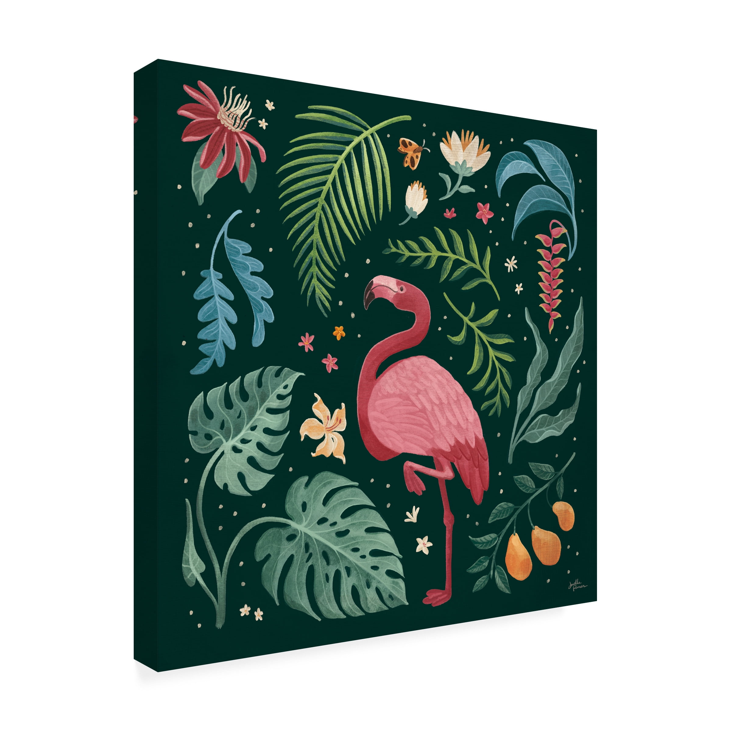 Janelle Penner 'Jungle Love VI' Canvas Art