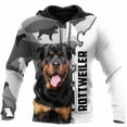 thumbnail image 3 of Sudadera con capucha para hombre con estampado 3D de Pitbull y perro mascota, sudadera con capucha unisex para adultos, sudadera con capucha de manga larga de otoño para hombre, 3 of 5