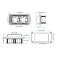 thumbnail image 4 of Motorhome Range Hood For Dc 12V Exhaust Fan For Caravan RV Interior Side Air Fan Trailer Accessories Air Ventilation Fan ,Long Lasting, 4 of 4