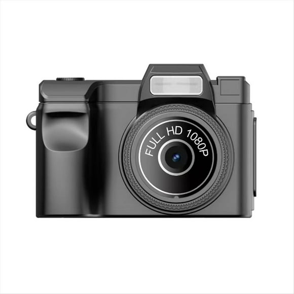 Cámara Digital HD 1080P para Fotografía Infantil, Minicámara Portátil de 0,96 Pulgadas y Zoom Óptico de 4x. Regalo para Cumpleaños, Color Negro.
