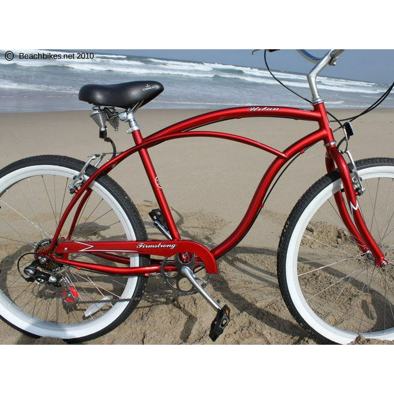 Free Shipping! Firmstrong Urban Man 26 Inch Men's Seven Speed Red