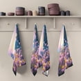 thumbnail image 5 of Coolnut Floral Landscape Kitchen Dish Towels Soft Tea Towel Set of 6 Absorbent Dishcloths Hand Towels for Drying Dish Cloths 28" x 18" Washcloth Gift, 5 of 7