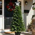 thumbnail image 4 of Christmas Tree Topper Star For Holiday Decorations Plastic Silver 7.9 in x 7.9 in x 1 in, 4 of 7