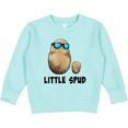 thumbnail image 2 of Inktastic Little Spud Potato Father and Child Toddler Sweatshirt, 2 of 4