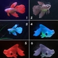 thumbnail image 2 of Volkmi Poisson Rouge simulation Lumineux Fausse Méduse Océan Décorations Écologiques Couleur silicone Poisson Diable Poisson Rouge No. 5, 2 of 9