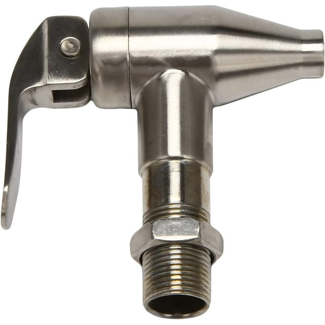 Tapón de repuesto para dispensador de bebidas, acero inoxidable pulido, grifo de repuesto, también adecuado para y otros sistemas de filtrado potentes. (Plata) LingWen 8390605751356