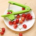 thumbnail image 4 of Cherry Pitter Tool,Olive Pitter Tool,Olive and Cherry Pitter Remover,Multi-Function Fruit Corer and Pitter Remover (green), 4 of 9