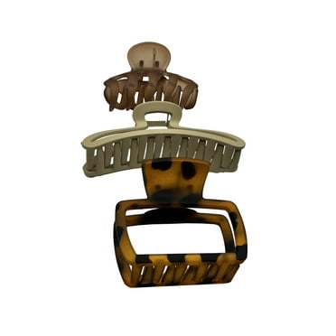 Time and Tru 3-Pack Claws, Brown