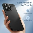 thumbnail image 6 of JETech Ultra Slim (0.35mm Thin) Case for iPhone 14 Pro Max 6.7-Inch, Camera Lens Cover Full Protection, Lightweight Matte Finish PP Hard Minimalist Case, Support Wireless Charging (Black), 6 of 6