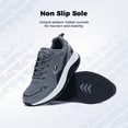 thumbnail image 6 of AiEles Men's Arch Support Walking Shoes | Plantar Fasciitis & Flat Feet Relief | Shock Absorbing Work Sneakers for Daily Comfor, 6 of 7