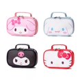 thumbnail image 3 of Ruunjoy hot sanrio pu bolsa de almacenamiento kawaii anime Kuromi MyMelody kt Cinnamoroll moda gran capacidad portátil bolsas de mano para maquillaje, 3 of 3