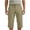 Khaki, variant on Fnooota Men's Cargo Shorts, Casual Relaxed Fit Below the Knee Summer Capri Pants Khaki Size S-2XL