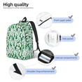thumbnail image 4 of KLL Cactus Plants Print Travel Laptop Backpack - College Backpack Business Work Bag Nurse Bag Casual Daypack for Weekender Business Hiking -Medium, 4 of 6
