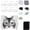 D, variant on DIY Therian Mask Craft Kit - 6 Blank Cat Masks with Felt, Fur & Mesh for Creative Cosplay, Halloween, Jungle Party Costumes for & Adults