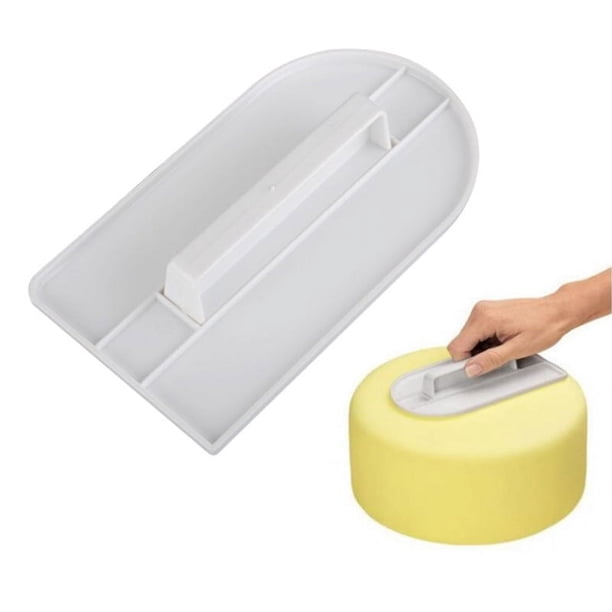 Alisador de fondant, 1 paquete de cortador de herramientas para suavizar pasteles, cortador de plástico para suavizar pasteles, herramienta para suavizar fondant, cortador, herramienta de modelado pa