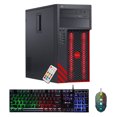 thumbnail image 1 of Refurbished (Good) - Custom Built LED Lights Gaming PC - Dell Precision Tower Computer Intel i7-7700 3.60 GHz NVIDIA GeForce GT 1030 2GB 16GB DDR4 RAM 512GB SSD Win 10 WIFI, HDMI, 1 of 5