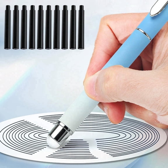 0.01in 20ml Replaceable Pen Ink Thermal Eraser Pen Refill Black/Blue/Dark Blue Pen