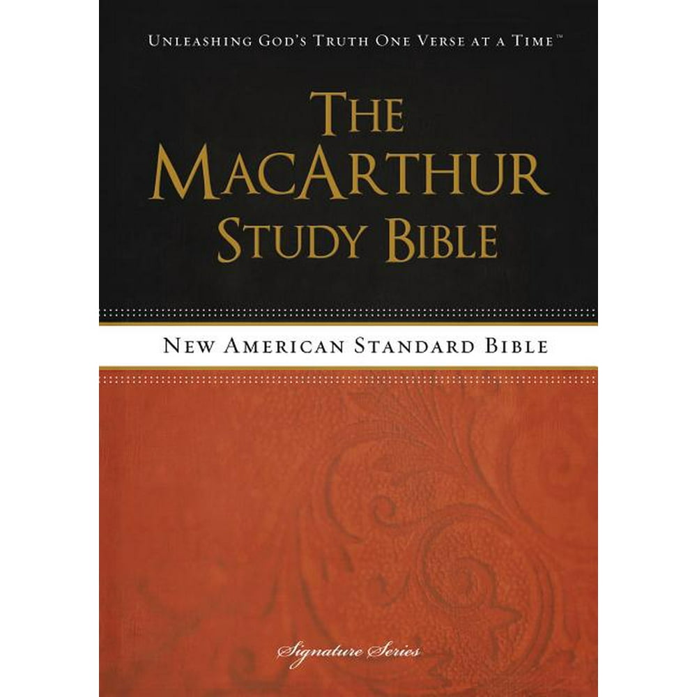 MacArthur Study BibleNASB (Hardcover)