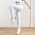 thumbnail image 4 of Kids Girls Leopard Print Leggings Full Length Milk Silk Fabric Stretchy Slim Fit Casual Trousers Stylish Bottoms for Summer Camouflage 5 Years-6 Years, 4 of 7