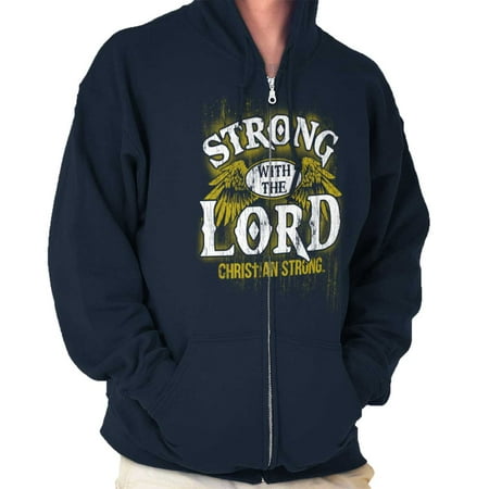 Strong With Lord Jesus Christ God Christian Zip