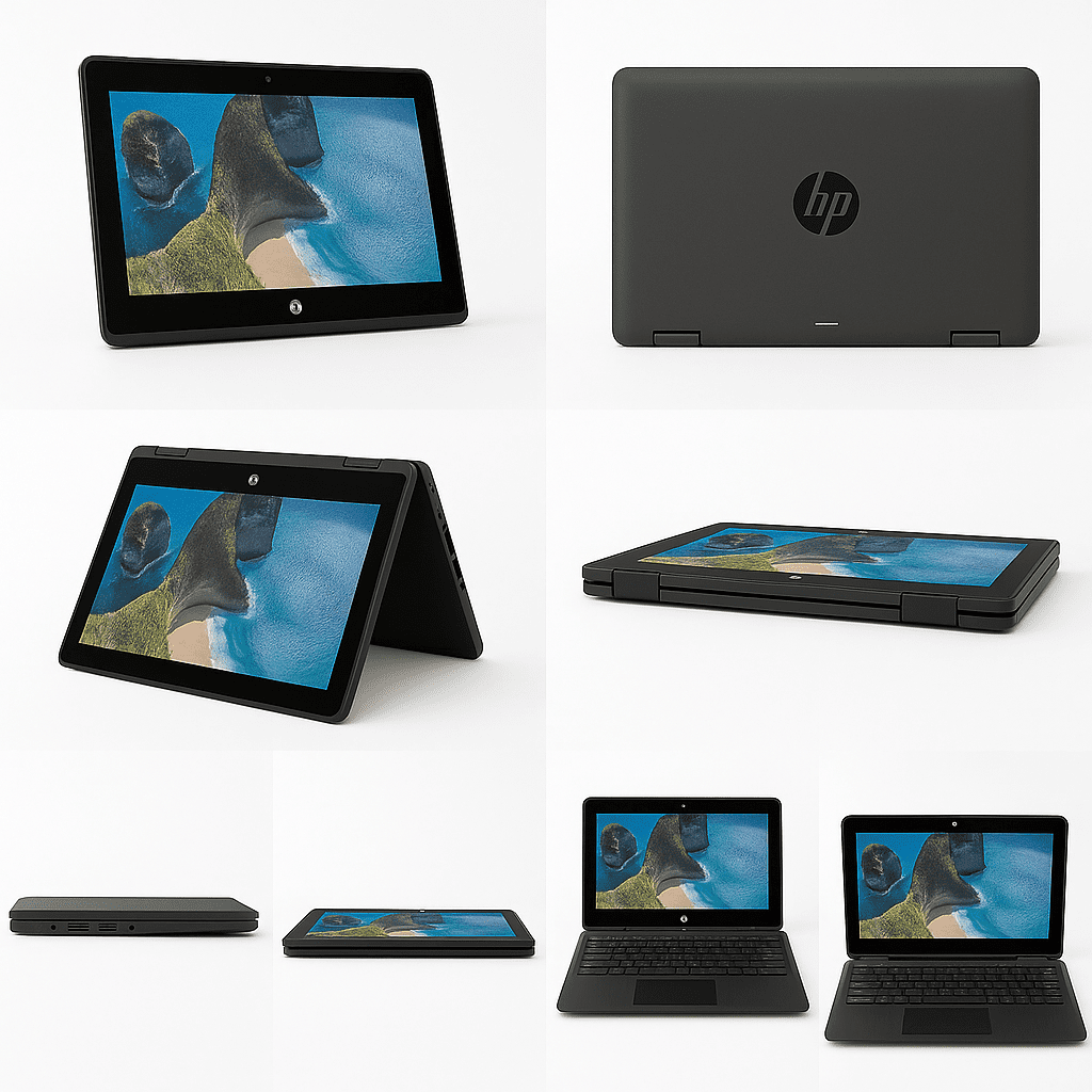 Restored HP ProBook x360 11 G5 EE 11.6" HD Touchscreen 2-in-1 Laptop, Intel Celeron N4020, 4GB RAM, 320GB Storage (64GB eMMC + 256GB USB), Intel UHD Graphics, Windows 10 Pro(Refurbished)