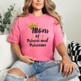thumbnail image 2 of Proud Mom of Princes and Princesses, Crunchberry Comfort Colors T-Shirt, XL, 2 of 3