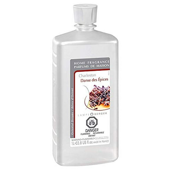 Charleston Lampe Berger Fragrance Refill For Home Fragrance Oil Diffuser Purifying And Perfuming Your Home 338 Fluid Ounces - 1 Liter Made In France
