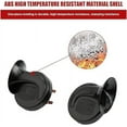 thumbnail image 2 of Super Loud Train Horns, Car Waterproof Durable Air Electric Snail Horn, 12V Raging Sound Air Horns Replacement Kit, Automotive Accessories Universal for Car, Motorcycle, Truck, Bike, Boat, 2 of 6